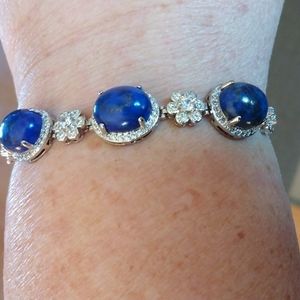 Lapis Bracelet with Gift Box